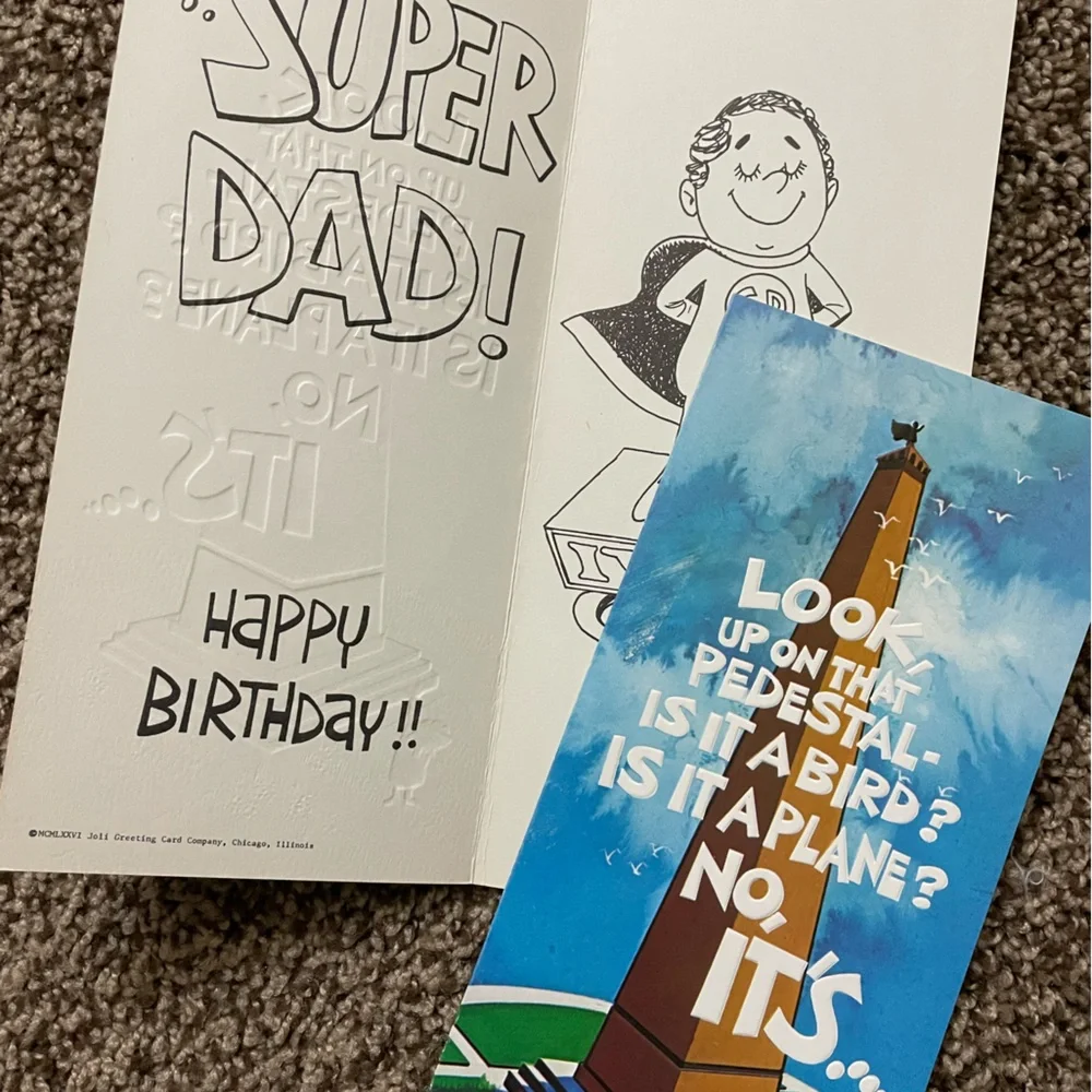 Vintage Greeting cards from the 1980’s  bundle  of nine USA Joli card co.